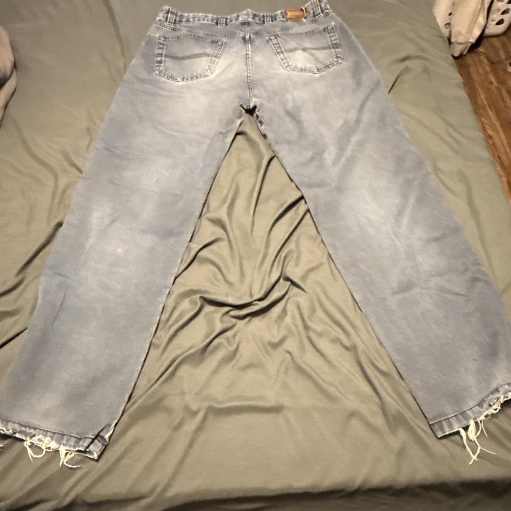 Ermenegildo Zegna Denim Jeans For Men Sz 38x30 Made In Italy Distressed - Picture 10 of 13
